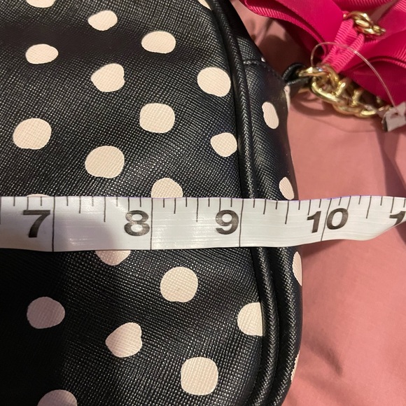 Betsy Johnson Polka-Dot with Hot Pink Bow NWOT - Picture 13 of 13